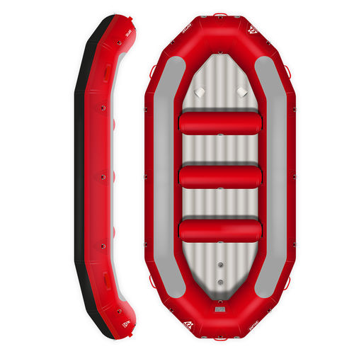 Raft 9 posti - RAPTOR 425 ROUGE  - AQUADESIGN - da torrente