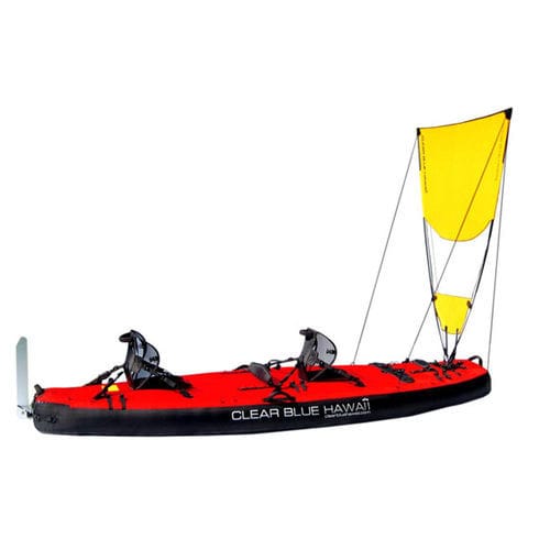 Kayak sit-on-top - KAANAPALI - Clear Blue Hawaii - da mare / per adulto / a due posti
