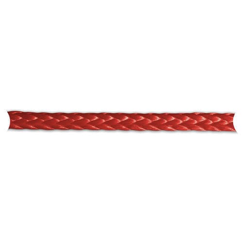 Corda multiuso - 12-STRAND - English Braids - a doppia treccia / anima in poliestere / rossa