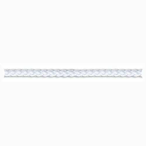 Corda multiuso - K CORD - English Braids - a doppia treccia / anima in poliestere / bianca