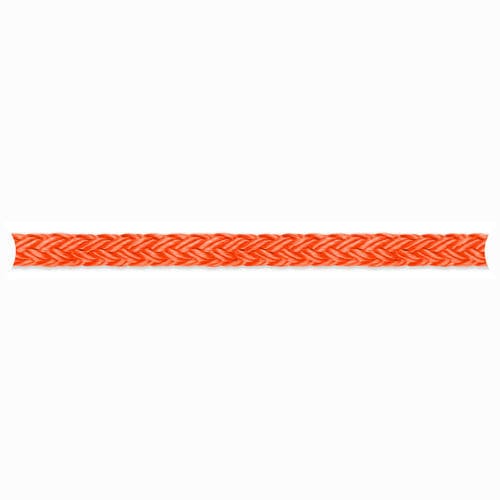 Corda multiuso - RIG-TEX 12 - English Braids - semplice intrecciata / anima in poliestere / arancione