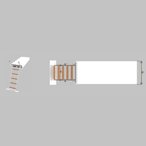 Scaletta per barca - Ezb-1230-8	 - Ezberci Marine - a scomparsa / telescopica / da bagno