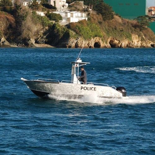 Barca professionale patrol boat - M620 - MOGGARO ALUMINIUM YACHTS - entrobordo a idrogetto / in alluminio