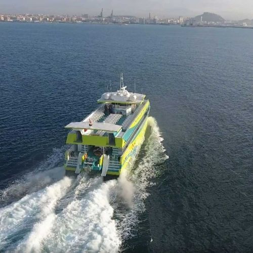 Barca professionale barca per trasporto passeggeri - M2400  - MOGGARO ALUMINIUM YACHTS - catamarano / entrobordo a idrogetto / in alluminio