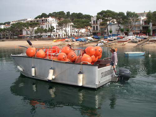 Barca professionale barca da lavoro - 750 TRABAJO - MOGGARO ALUMINIUM YACHTS - fuoribordo / in alluminio