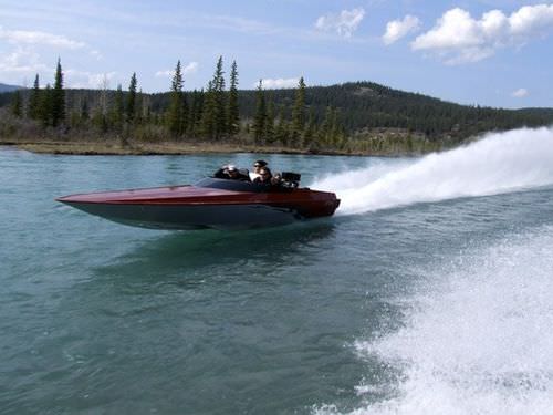 Runabout entrobordo - RACE TUNNEL - OUTLAW EAGLE MANUFACTURING - con dual console