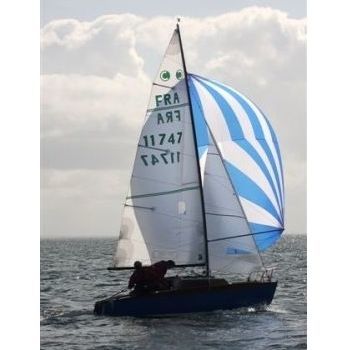 Spinnaker - 2140 - NENUPHAR - per imbarcazione a chiglia da regata monotipo / triradiale / in nylon