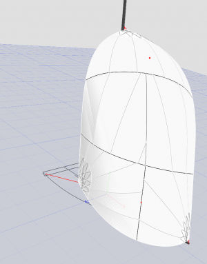 Spinnaker asimmetrico - 2212 - NENUPHAR - per deriva / triradiale