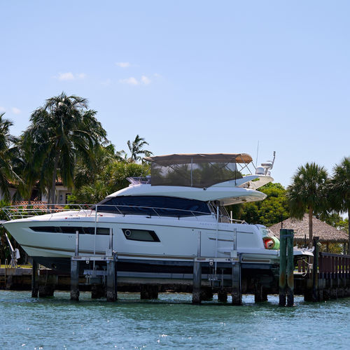 Ascensore per barche - Golden Boat Lifts & Marine Systems - da installare su pontile / in alluminio