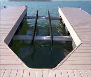 Ascensore per barche - NEL-SUN™ - Golden Boat Lifts & Marine Systems - galleggiante