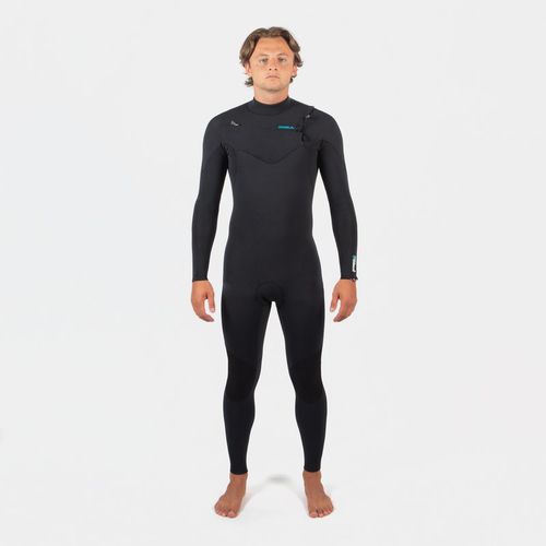 Muta neoprene da surf - Flexor  - Gul - integrale / a maniche lunghe / 2 mm