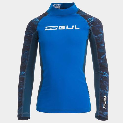 Top lycra a maniche lunghe - 974770 - Gul - per bambini / termico