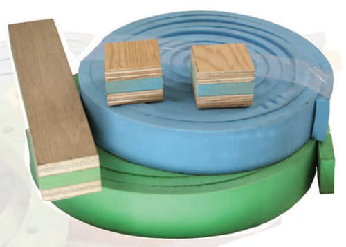 Pannello sandwich antivibrazioni - SYLOMER - Soundown Corporation - in gomma / in legno