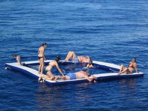 Piscina galleggiante - MKII - Wing & Henshaw inflatable Solutions - per yacht