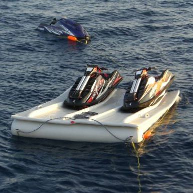 Pontile galleggiante - Wing & Henshaw inflatable Solutions - per ormeggio a secco di jet-ski / per marina / in plastica