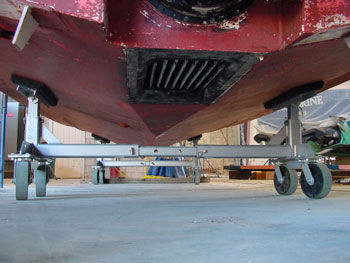 Invaso per barca a motore - TITAN - Hostar - regolabile / trasportabile