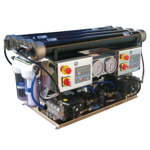 Dissalatore per barca - SC DOUBLE  - HP High Pressure S.R.L. - a osmosi inversa / 380 V / 110 V