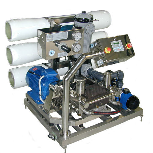 Dissalatore per barca - GROUND  - HP High Pressure S.R.L. - a osmosi inversa / a recupero di energia / manuale