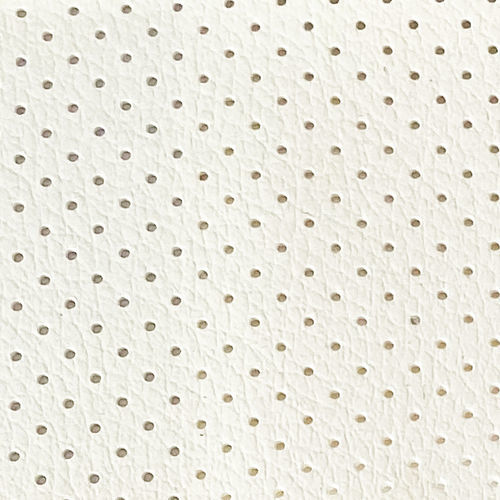 Tessuto nautico per esterni - Forato Pesante - Italvipla - in ecopelle / bianco / beige
