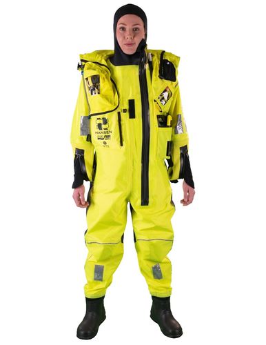 Muta ad uso professionale - SeaAir Barents 2 - Hansen Protection AS - di sopravvivenza / per equipaggio di elicottero / muta stagna