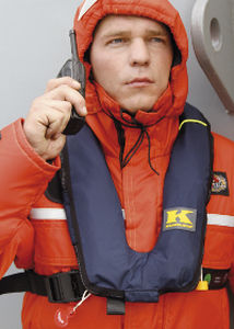Giubbotto di salvataggio autogonfiabile - 15 SOLAS N - Kadematic - 150 N / unisex / ad uso professionale