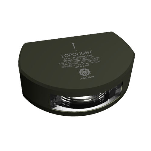 Luce di navigazione per nave - 301-006-B - Lopolight - LED / bianca / di poppa