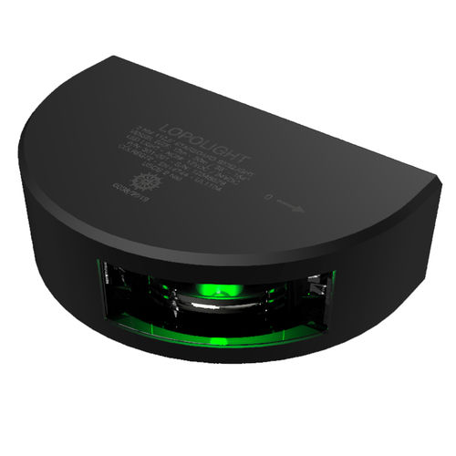 Luce di navigazione per nave - 301-101-B - Lopolight - LED / verde / verticale