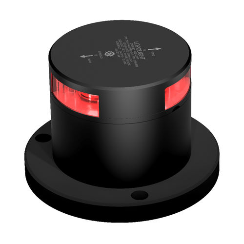Luce di navigazione per barca - 200-014G2-PRO-I 180 - Lopolight - per nave / LED / rossa