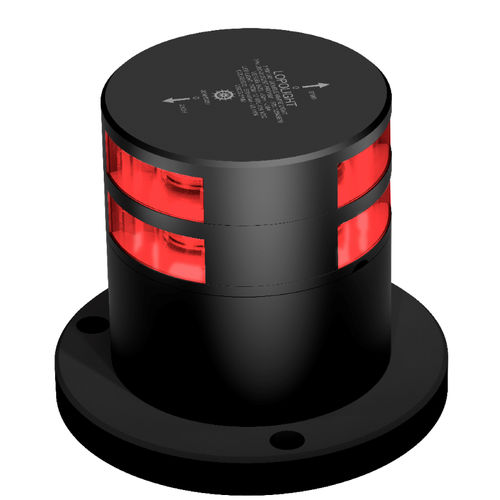 Luce di navigazione per nave - 300-114G2ST-PRO - Lopolight - LED / rossa / orizzontale