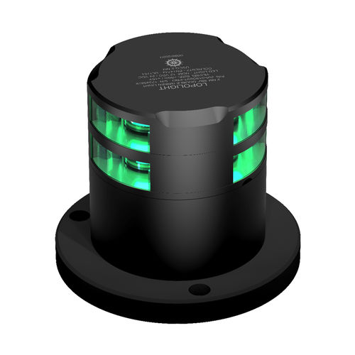 Luce di navigazione per nave - 300-115G2ST-PRO-I - Lopolight - LED / verde / orizzontale