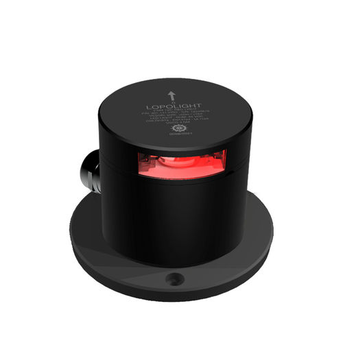 Luce di navigazione per nave - 301-141-PRO - Lopolight - LED / rossa / orizzontale