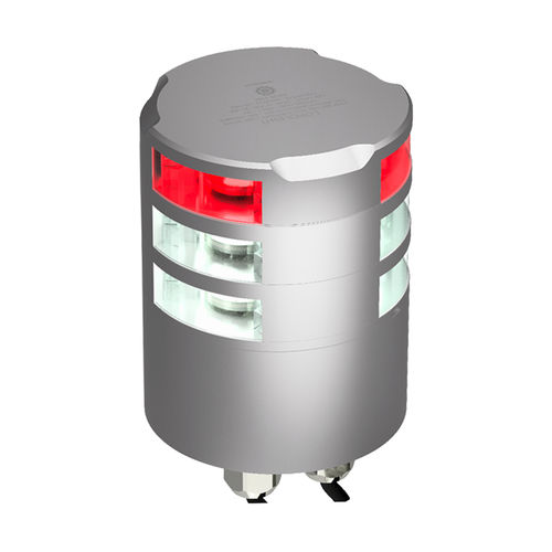 Luce di navigazione per yacht - 300-114G2+112G2ST - Lopolight - LED / bianca / rossa