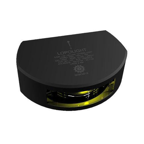 Luce di navigazione per barca - 301-107-B - Lopolight - LED / gialla / verticale