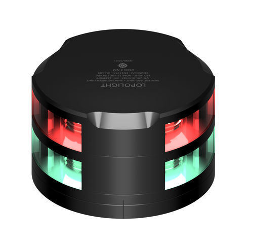 Luce di navigazione per nave - 201-014+015-FB-B - Lopolight - per yacht / LED / rossa