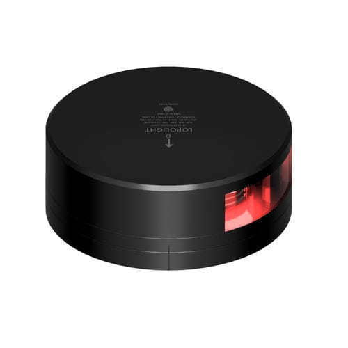 Luce di navigazione per nave - 301-009-FB-B - Lopolight - portuale / LED / rossa