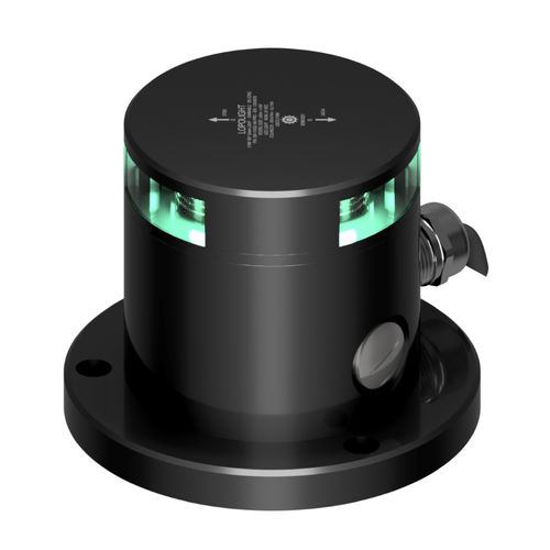 Luce di navigazione per nave - 300-115G2-PRO-180 - Lopolight - LED / verde / orizzontale