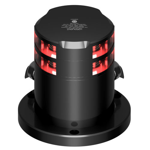 Luce di navigazione per nave - 300-114G2ST-PRO-I - Lopolight - LED / rossa / orizzontale