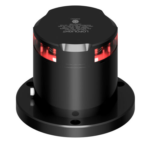 Luce di navigazione per nave - 200-014G2-B-RPM - Lopolight - LED / rossa / orizzontale