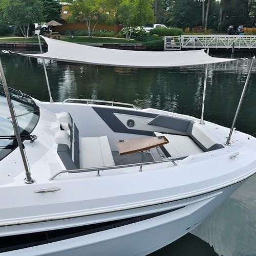 Tenda a vela per barca a motore - Makefast