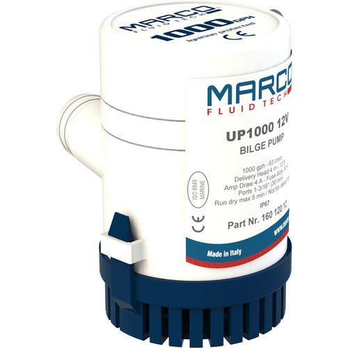 Pompa per barca - UP1000 - Marco - di sentina / ad acqua / elettrica