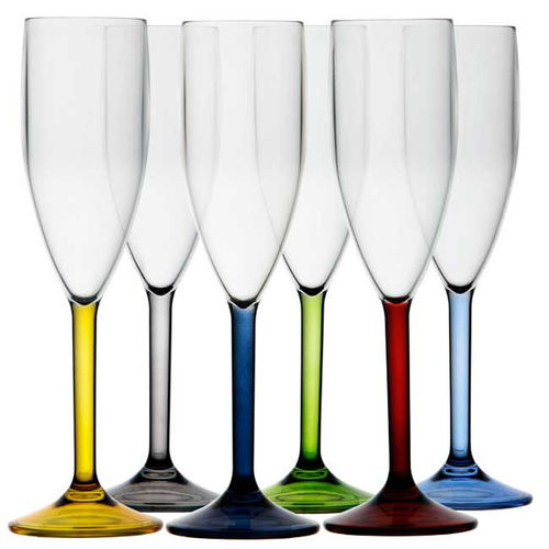 Coppa per champagne - COLOURED BASE PARTY - Marine Business