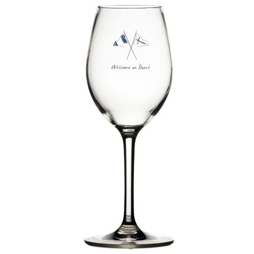 Bicchiere da vino - WELCOME ON BOARD - Marine Business