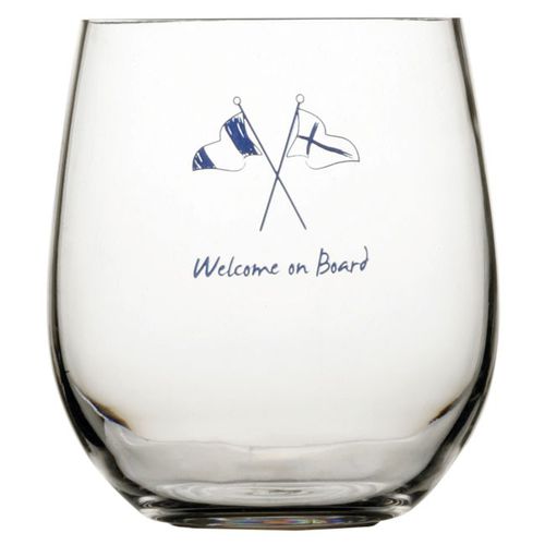Bicchiere ad acqua - WELCOME ON BOARD - Marine Business