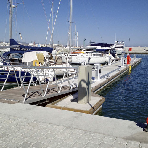 Pontile galleggiante - PREMIER - MARINETEK - di ormeggio / per marina / in calcestruzzo