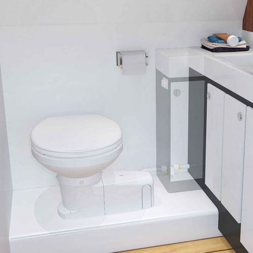 WC marino - Sanimarin Maxlite+S - SFA - elettrico / con frantumatore / compatto