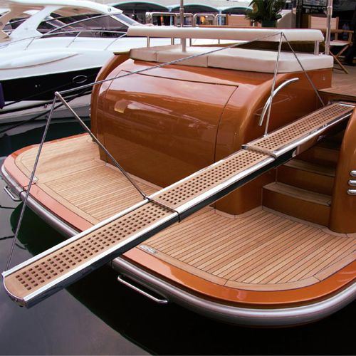 Passerella per barca - 1003 series - Opacmare - per yacht / telescopica / a scomparsa