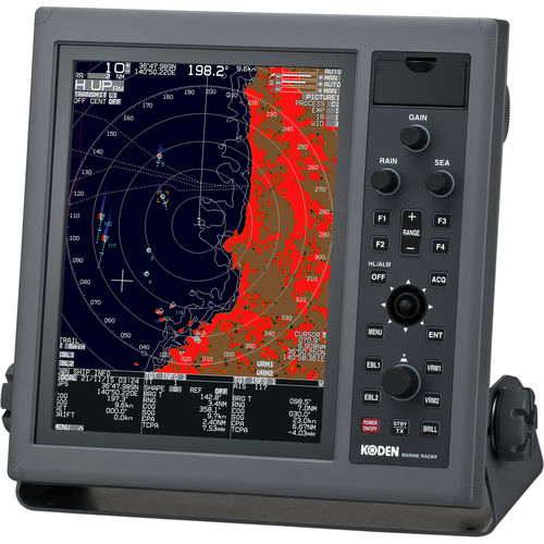 Radar per nave - MDC-5240 - Koden electronics - ARPA / a colori / con AIS