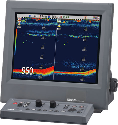 Ecoscandaglio per barca - CVS-705D - Koden electronics - doppia frequenza / digitale