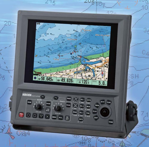 Marino chartplotter - GTD-120 - Koden electronics - per nave / a colori / fisso