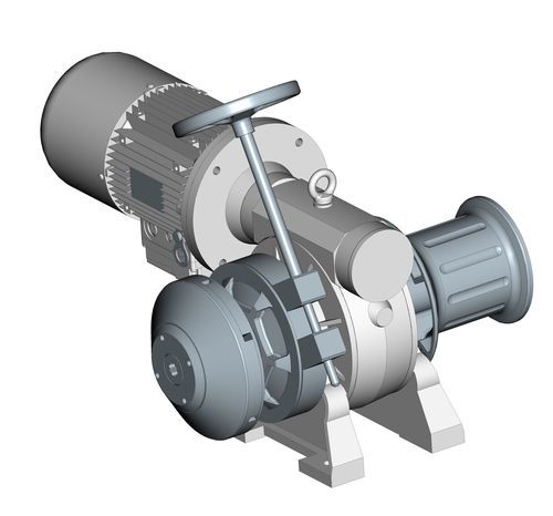 Salpa ancora a vite senza fine - CW-16 - Italwinch - elettrico / idraulico / orizzontale